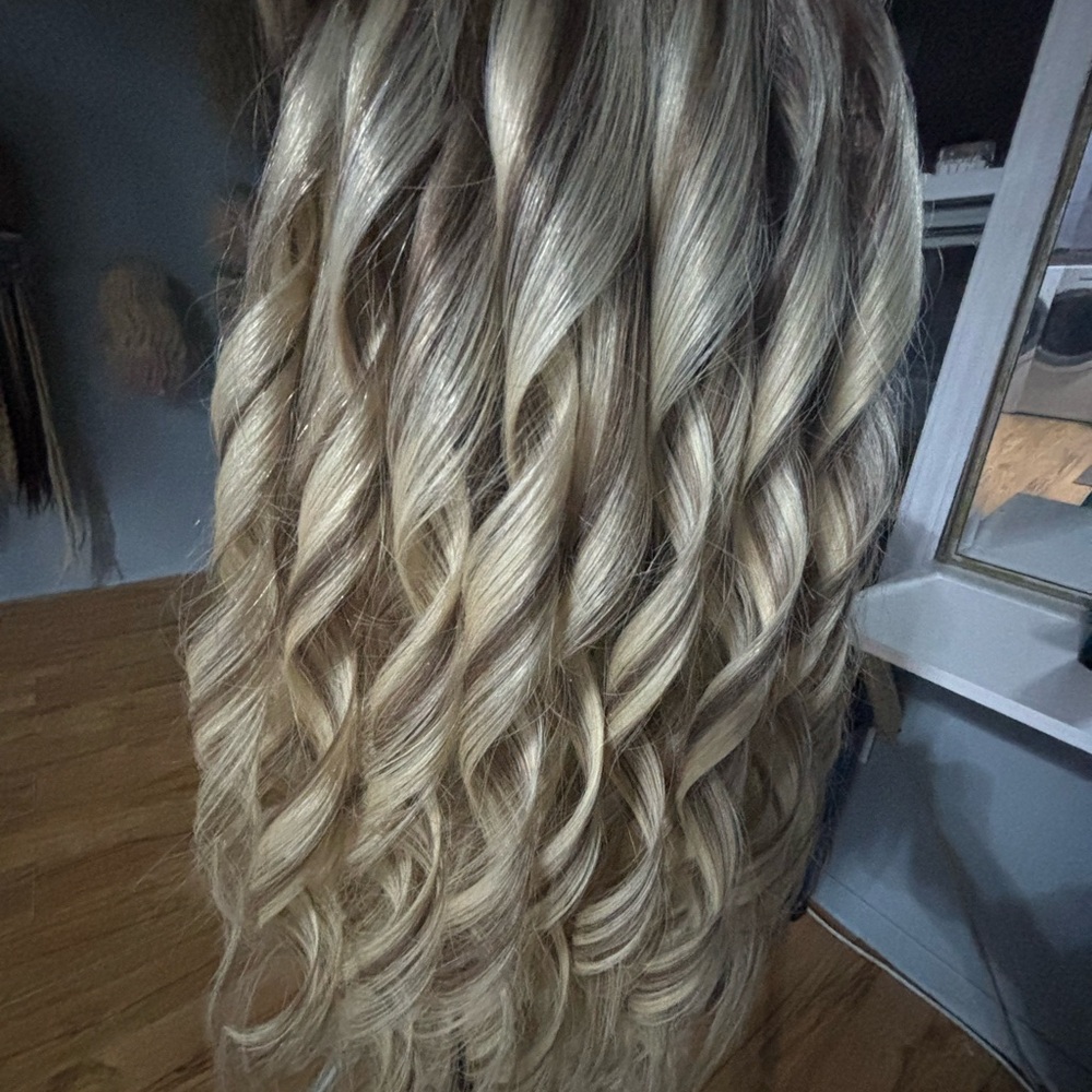 Luxurious Blonde 5*5 human hair wig